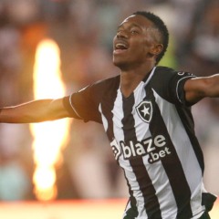 Jeffinho, atacante do Botafogo. (Foto: Vítor Silva/Botafogo)