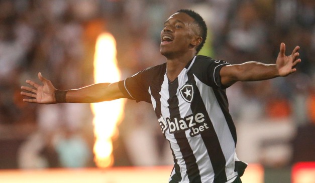 Jeffinho, atacante do Botafogo. (Foto: Vítor Silva/Botafogo)