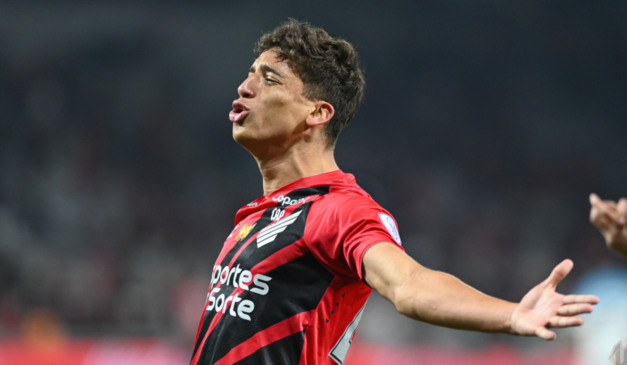 João Cruz é uma das promessas do Furacão. (Foto: José Tramontin/athletico.com.br)