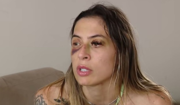 jovem que foi estrangulada pelo ex