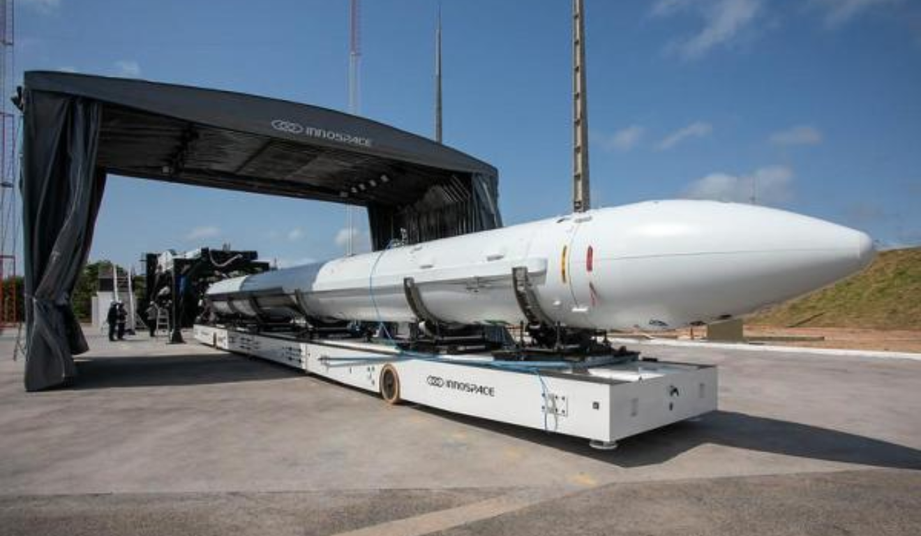 lançamento foguete Brasil