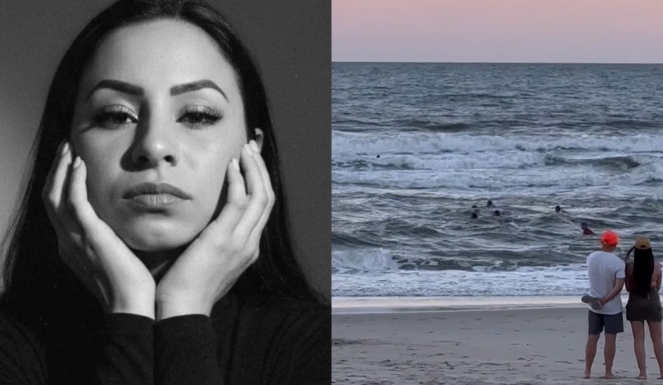 Janaína Alves morreu afogada para salvar o filho, em Matinhos