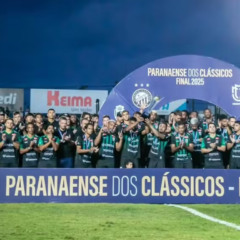 Dogão foi vice-campeão do Paranaense em 2025. (Foto: Fernando Teramatsu / MFC)