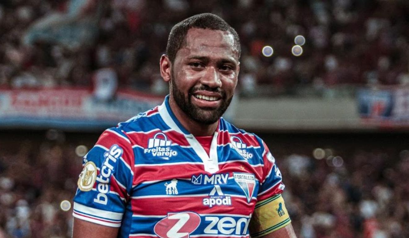 Tinga, jogador do Fortaleza. (Foto: Mateus Lotif/Fortaleza)