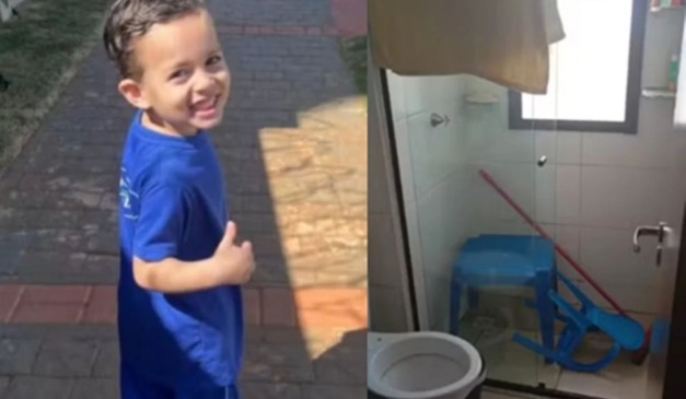 menino que caiu da janela e morreu