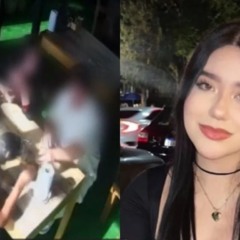 Colagem com fotos do motorista gabriel e izabelle tremarin