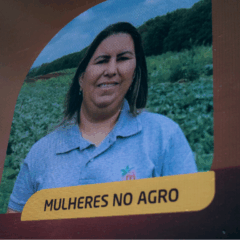 banner do prêmio orgulho da terra com a valorização das mulheres do agronegócio