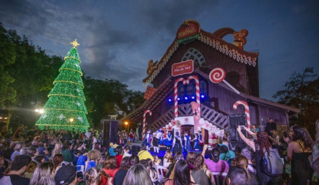 Festa das lanternas.
