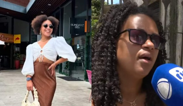 Odara Moreira, morta a facadas pelo ex-marido, e a irmã dela, Deise Moreira.