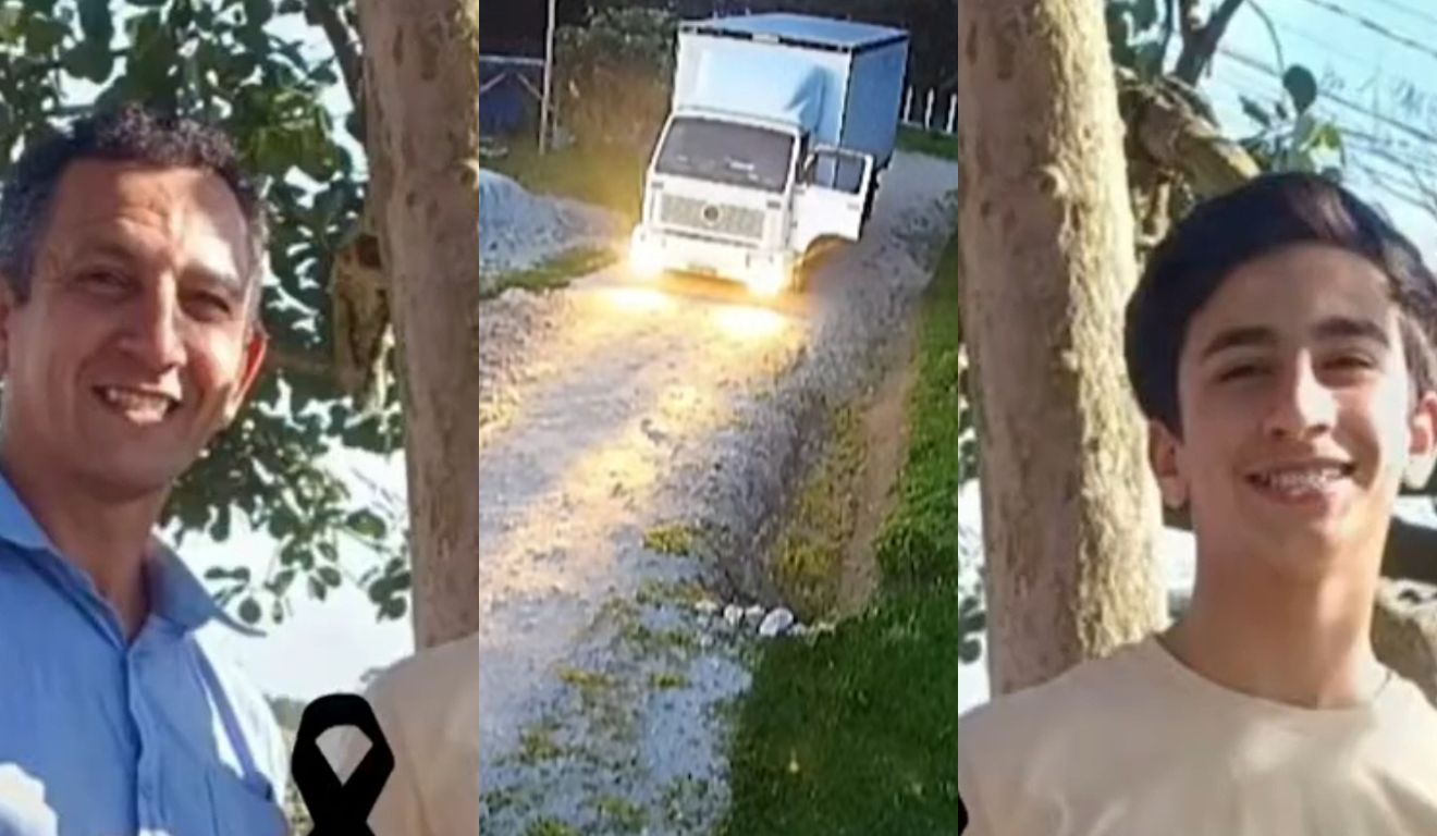 pai e filho que foram mortos por vizinho