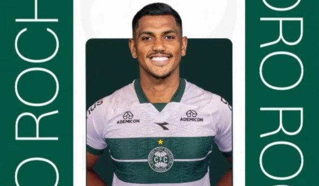 Pedro Rocha foi confirmado como reforço do Coritiba.
