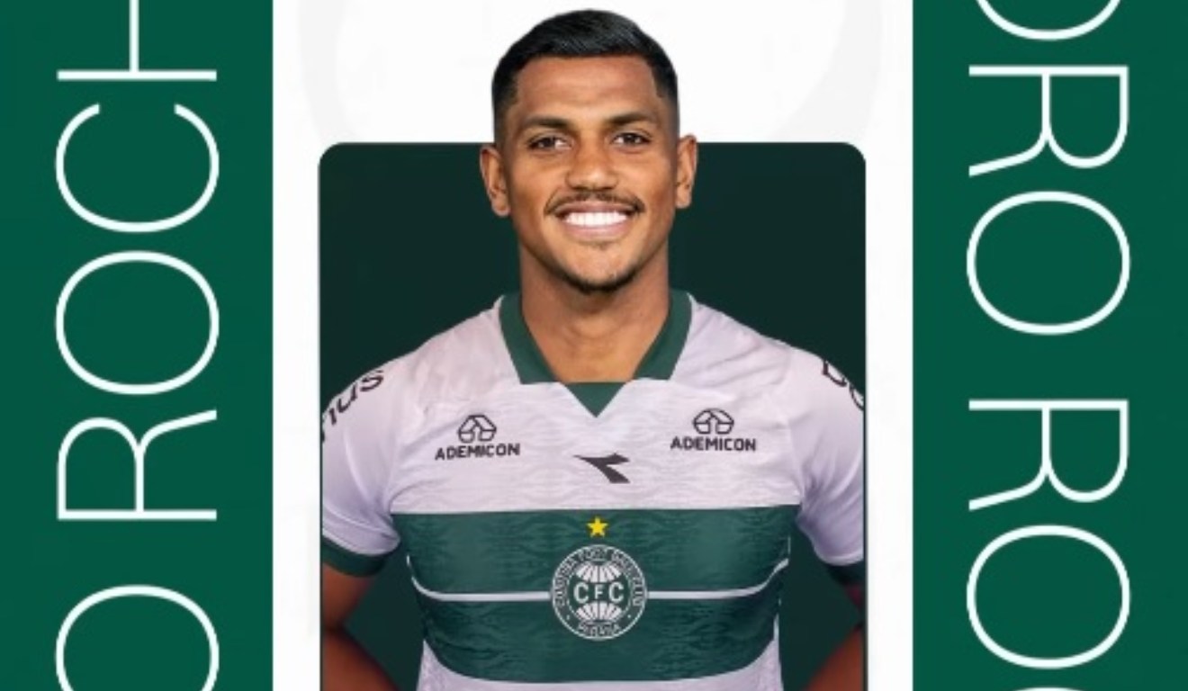 Pedro Rocha foi confirmado como reforço do Coritiba.