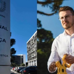 Prefeito de Fazenda Rio Grande, Marco Marcondes, vai retirar tornozeleira no Tribunal de Justiça do Paraná