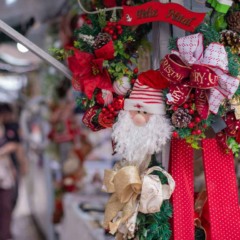 Feira de Natal da Praça Osório, no Centro de Curitiba