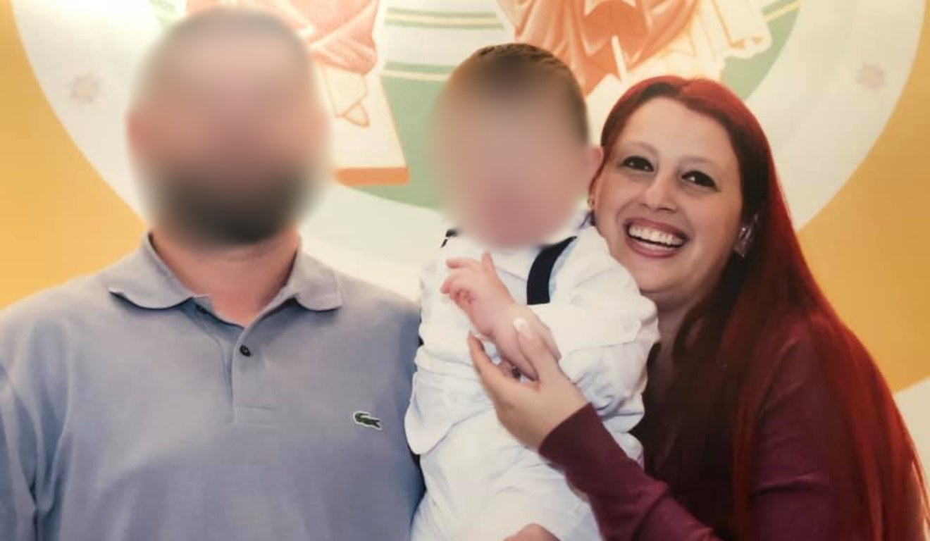 Priscila França com a família