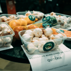 produtos orgânicos expostos no Prêmio Orgulho da Terra 2025