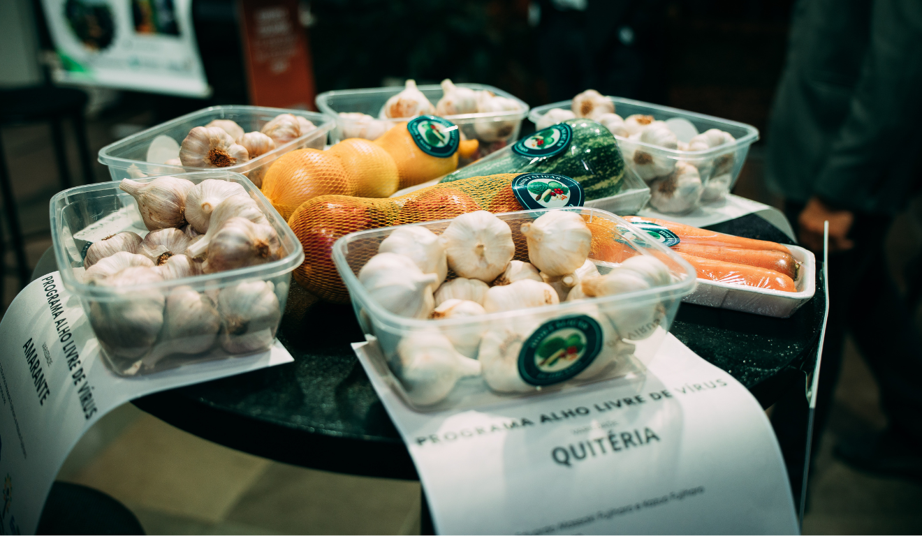 produtos orgânicos expostos no Prêmio Orgulho da Terra 2025