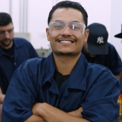 foto de uma aula de robótica no SENAI