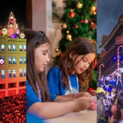 Colagem com opções para o natal.