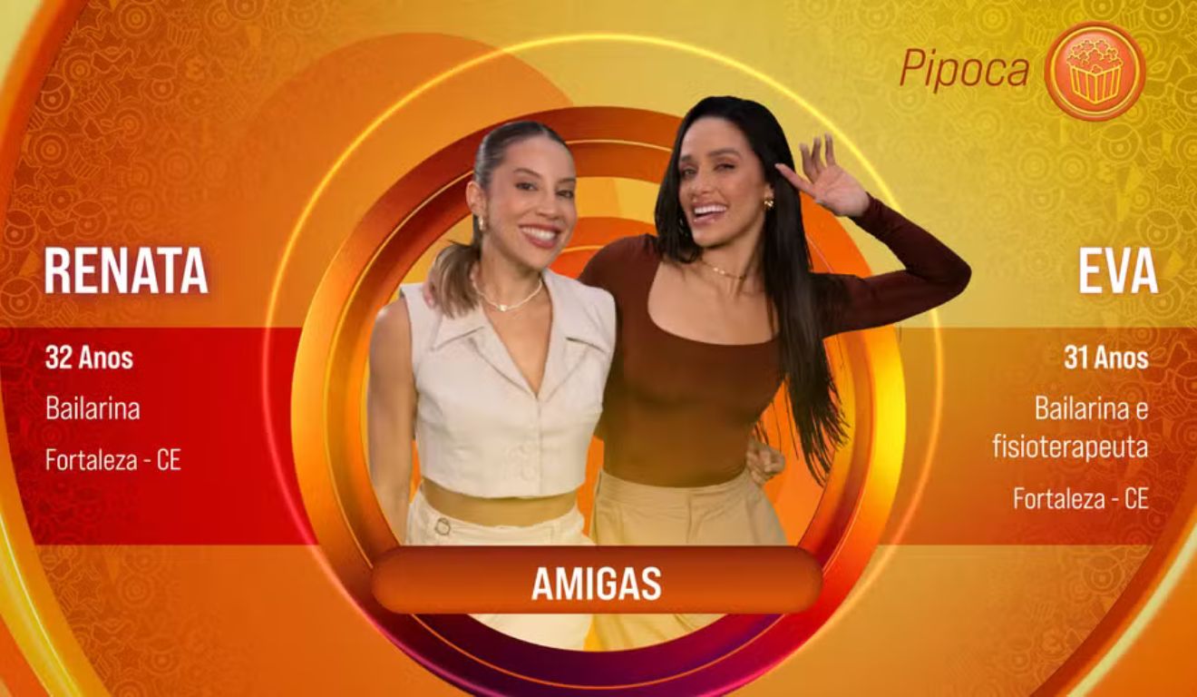renata e eva no BBB 25