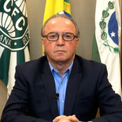 Renato Follador morreu enquanto presidente do Coxa. (Foto: Divulgação/ Coritiba)
