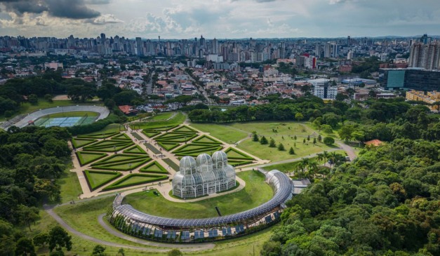 foto do jardim botânico para ilustrar previsão do tempo no natal no paraná