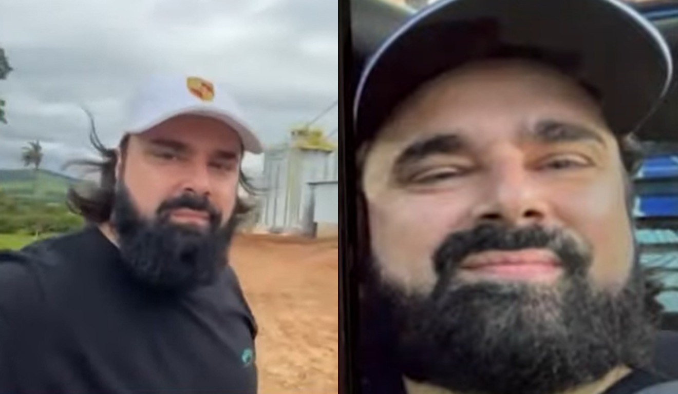 colagem com fotos de josé osvaldo apontado como líder do falso banco digital the boss