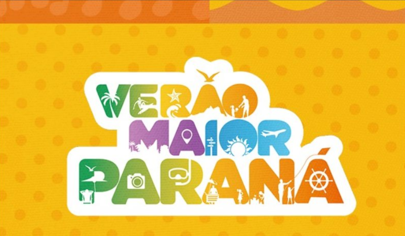Logo do Verão Maior Paraná 2026.