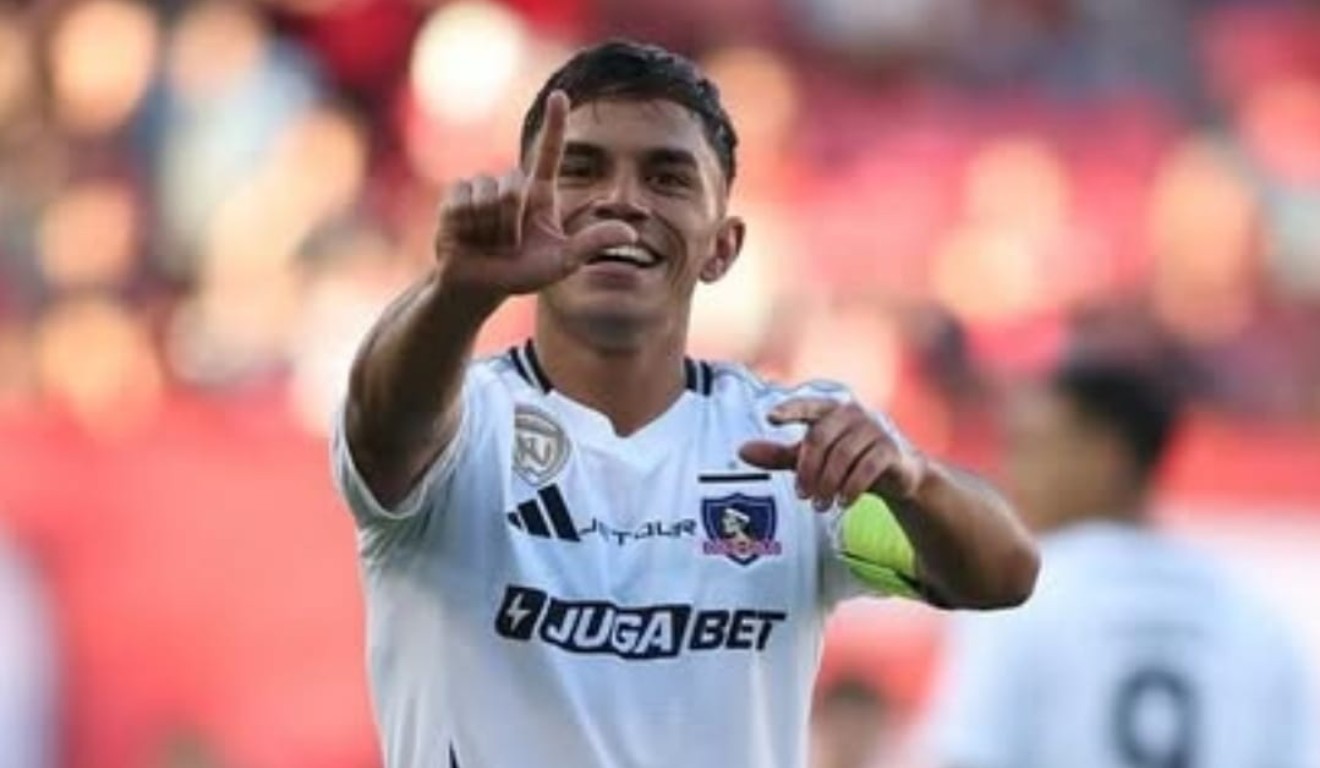 Vicente Pizarro, jogador do Colo-Colo. (Foto: instagram/ @vpizarro8)