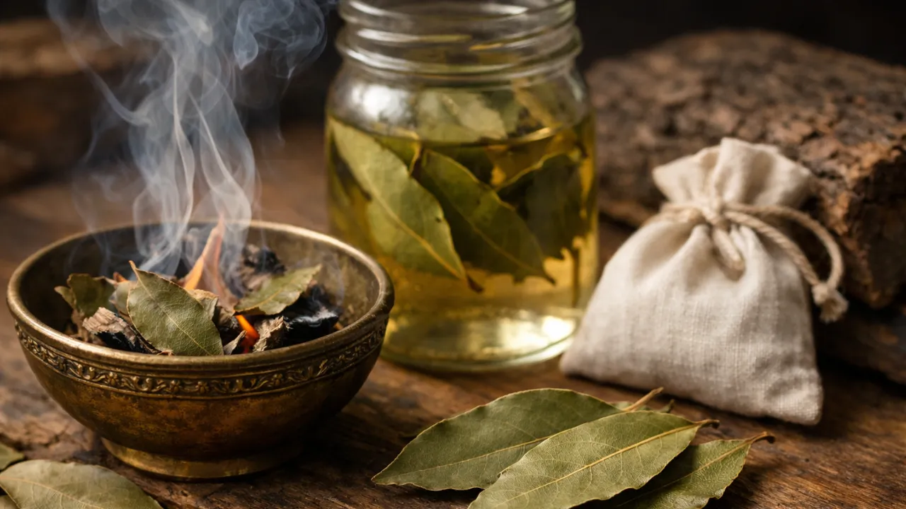 3 usos para as folhas de louro que resolvem problemas energéticos