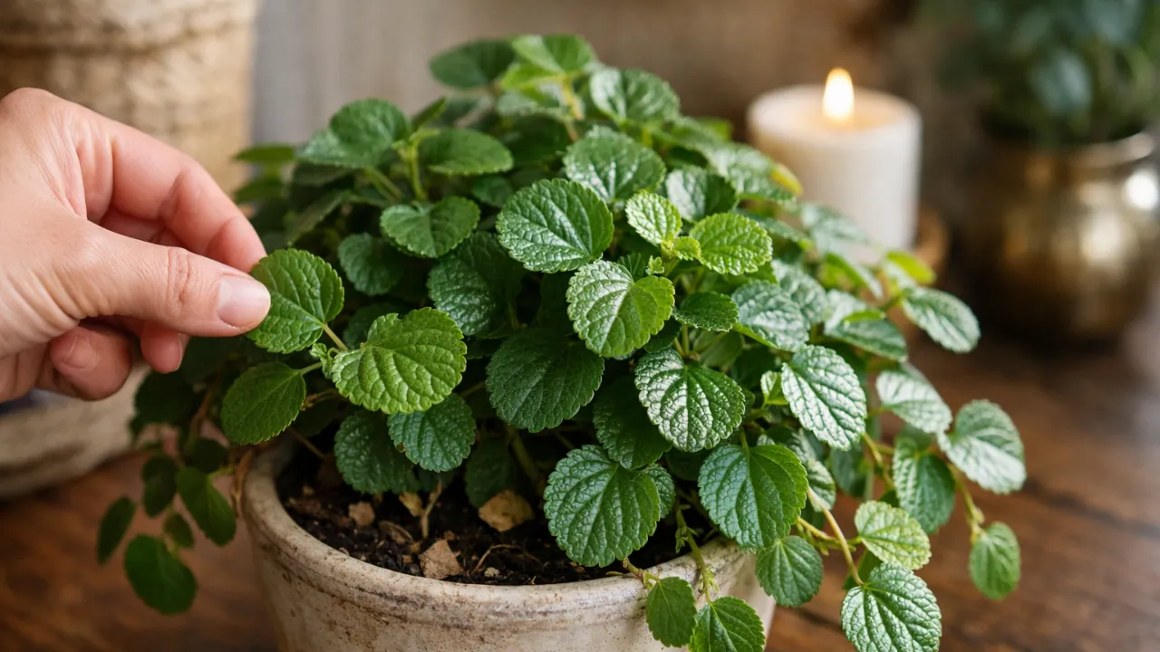 Dinheiro-em-penca quanto desfolhar para forçar brotação nova