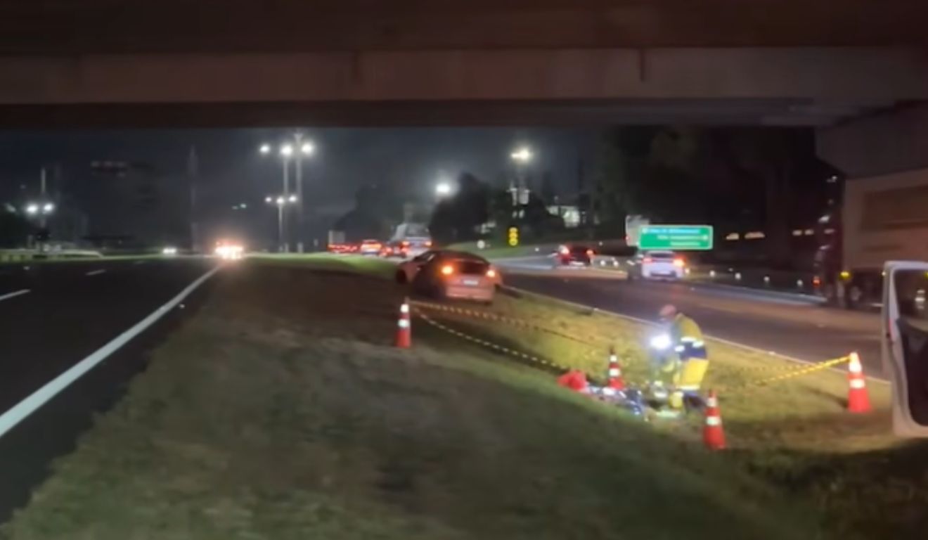 local onde o homem morreu atropelado na BR-277