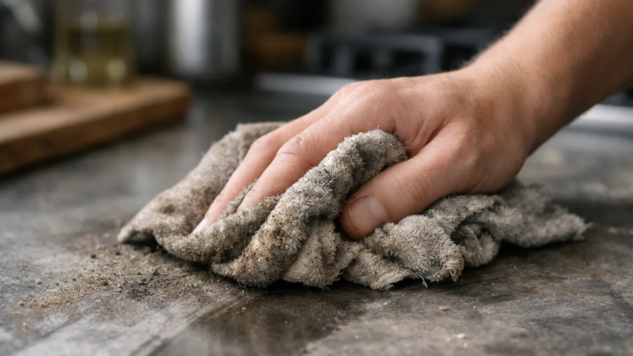 Por que limpar tudo com o mesmo pano espalha sujeira sem você notar