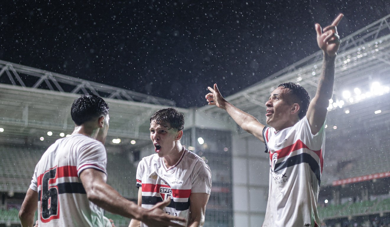 São Paulo sub-20 comemora