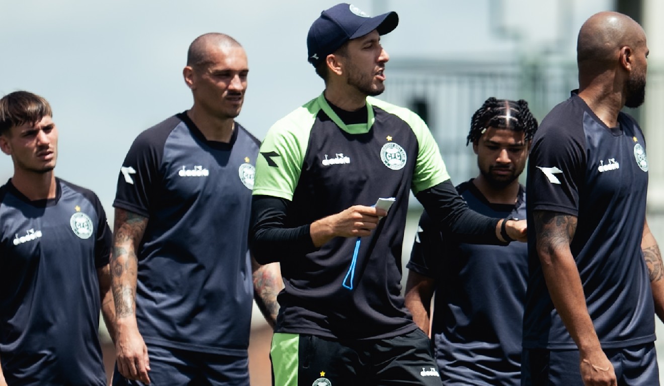 Treinamento do Coritiba no CT da Graciosa