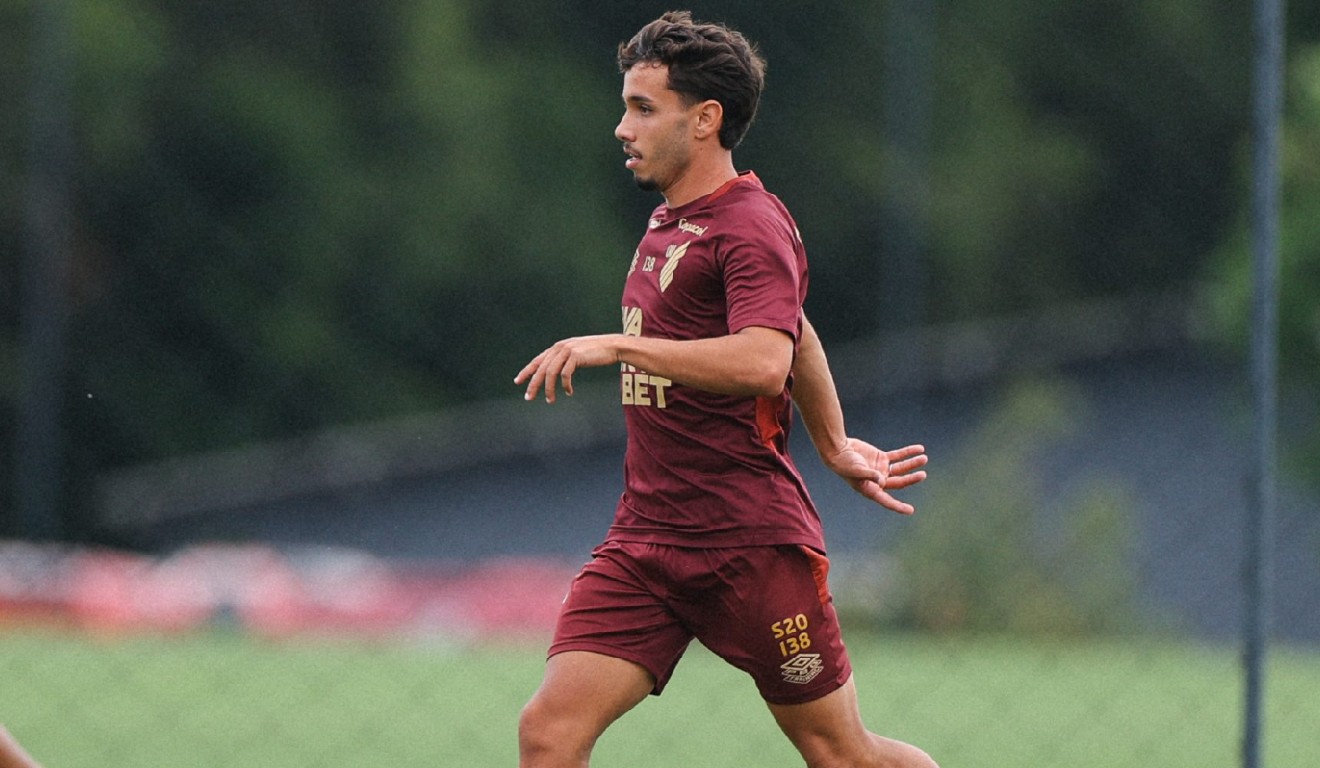 Treino do Athletico no CT do Caju