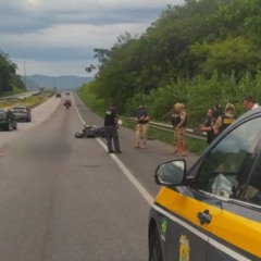 foto do acidente na BR-277