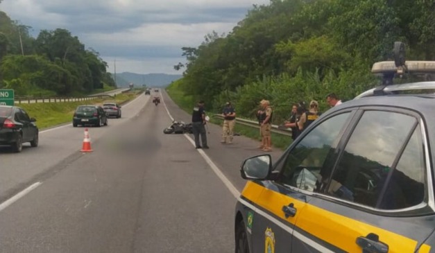 foto do acidente na BR-277