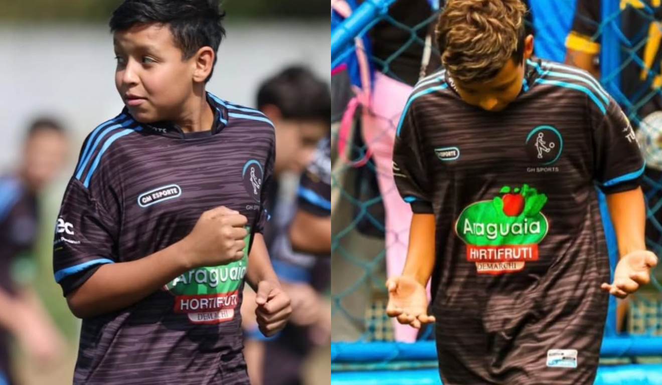 Montagem com fotos de Douglas de Sousa França, vítima de acidente de moto no Paraná