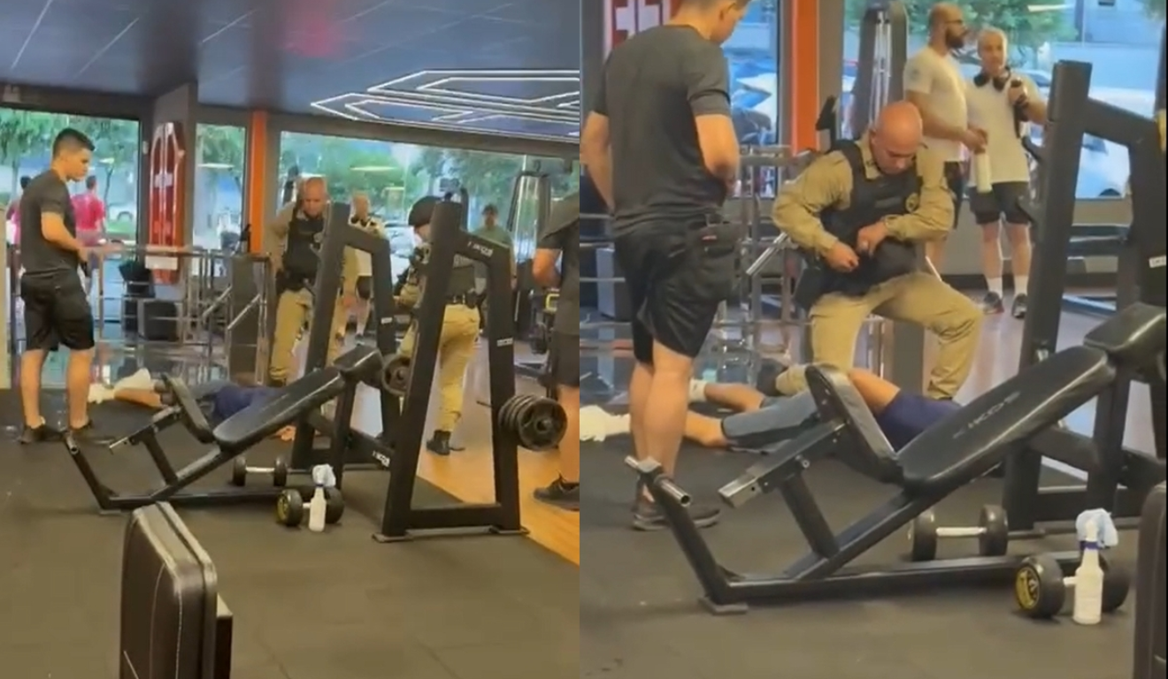 aluno morto academia Londrina