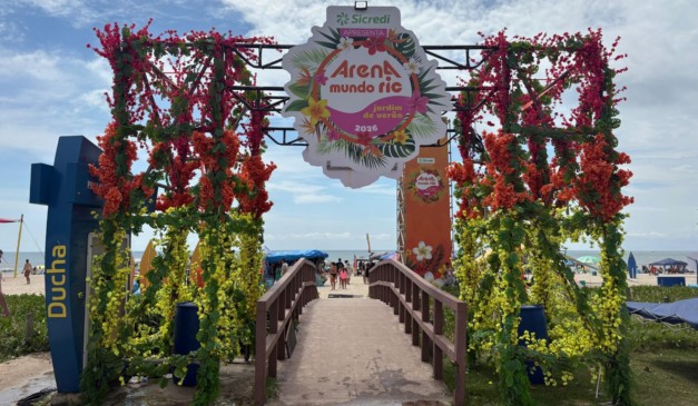 fachada da arena mundo ric