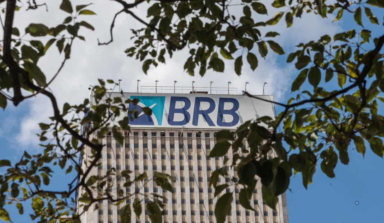 Fachada do Banco de Brasília (BRB), que tentou comprar 58% do capital do Banco Master