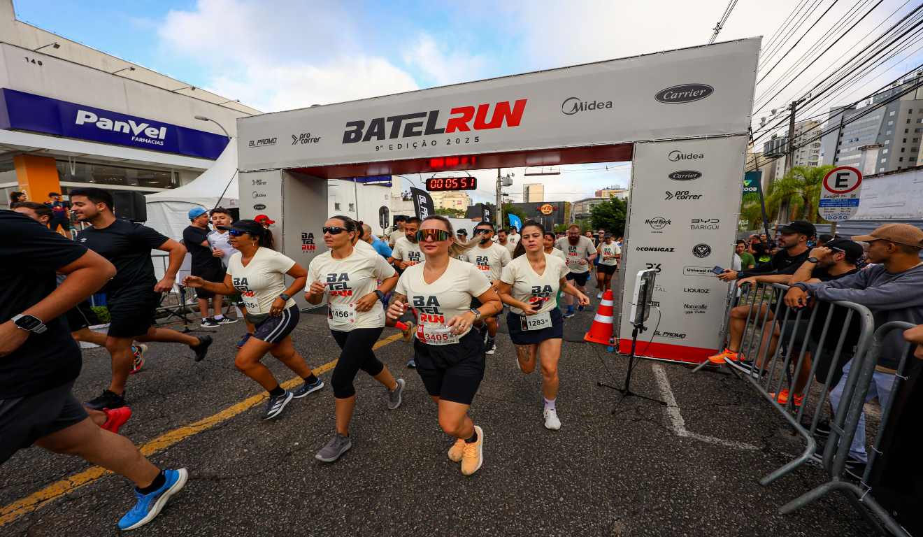 foto da corrida de rua batel run