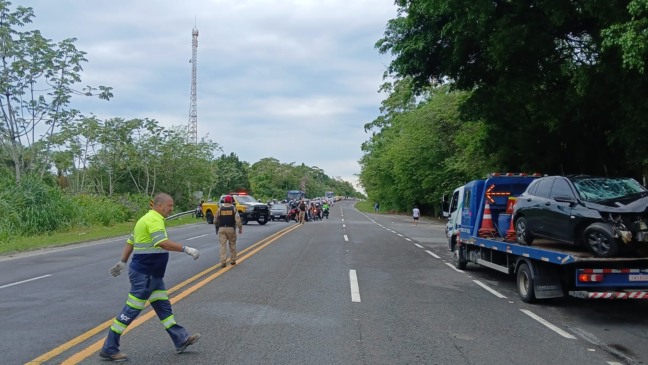 batida de frente PR-508