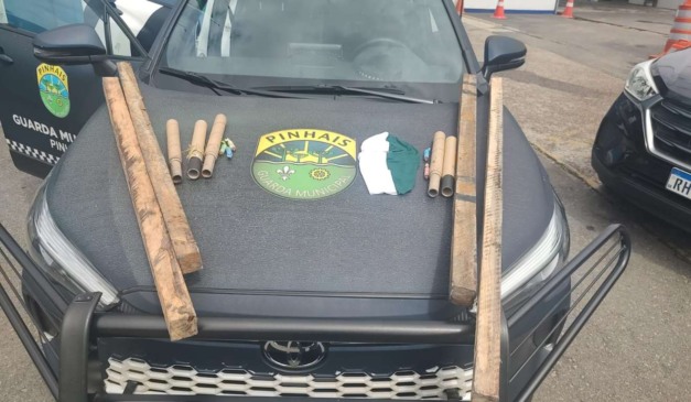 foto de viatura da guarda municipal de pinhais