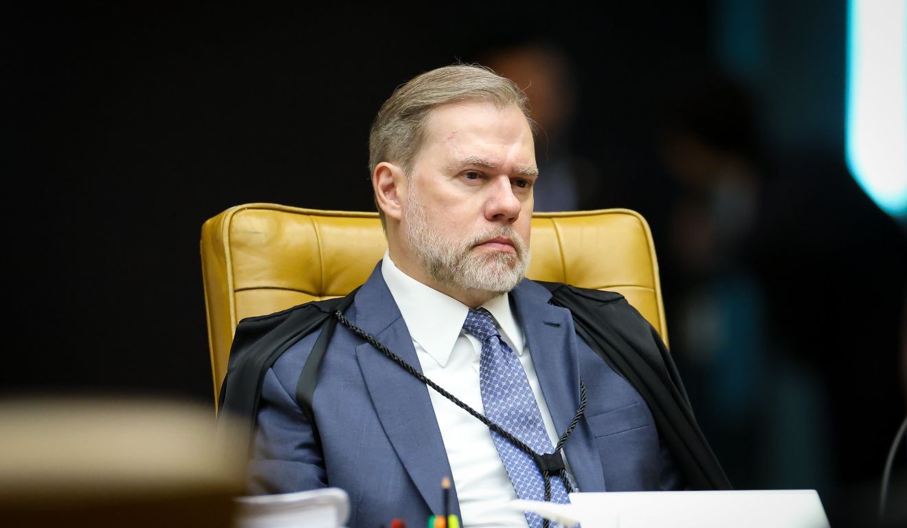 Ministro Dias Toffoli participa de sessão de julgamentos do Supremo Tribunal Federal