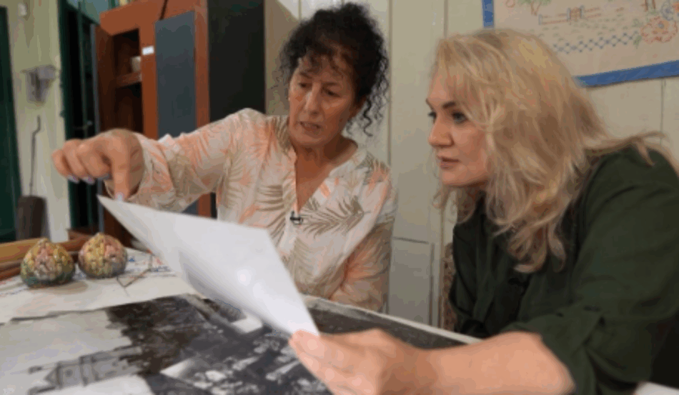 print de um trecho do documentário À Mesa, da Ric Record