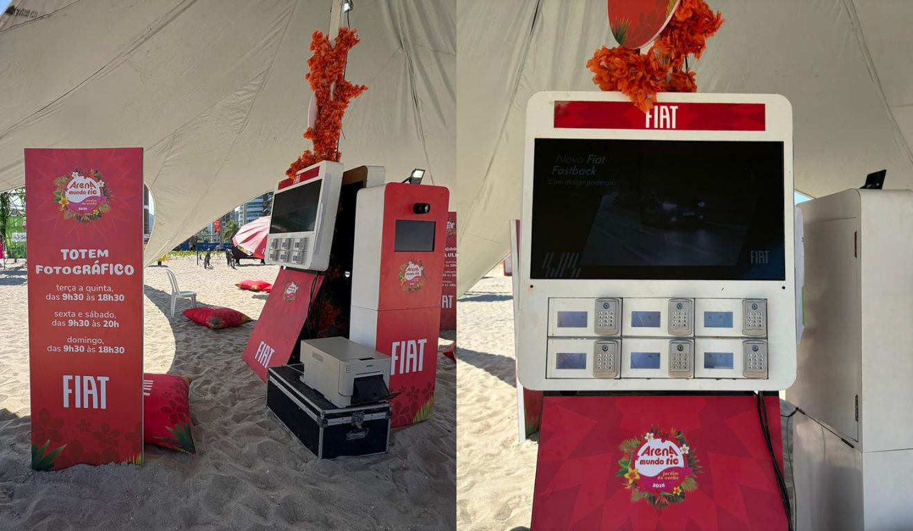 stand de foto na arena mundo ric