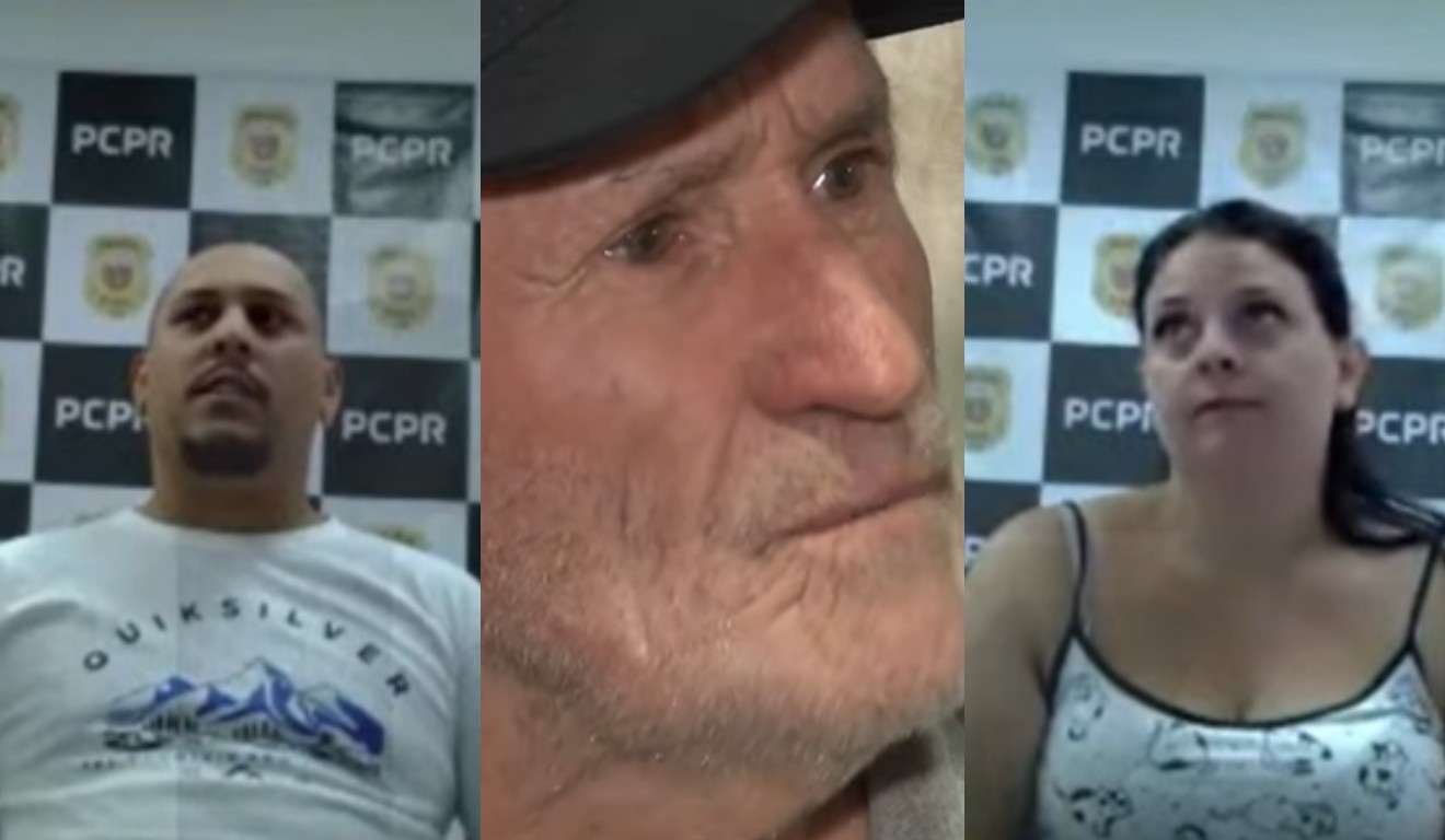 colagem com fotos de anderson, antonio e aline