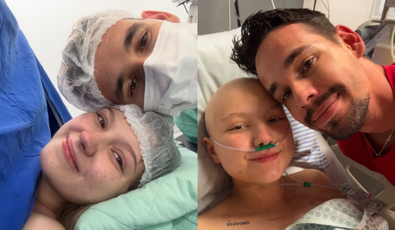 Isabel Veloso e Lucas Borbas